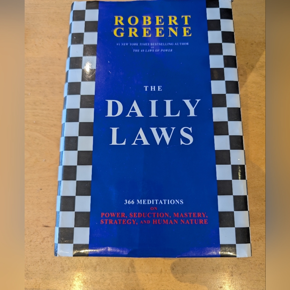 The Daily Laws Hardcover Book